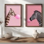 Wallity HUM107 Cuadros Decorativos enmarcados en MDF (2 piezas)